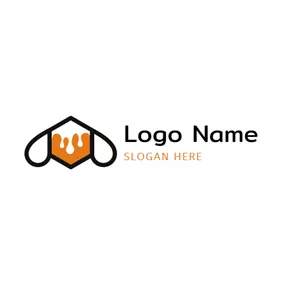 Fresh Logo Abstract Wing and Bee logo design