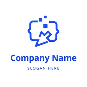 Click Logo Arrow Program Code Developer logo design