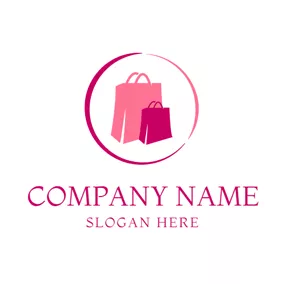 Logotipo Hermoso Beautiful Shopping Bag logo design