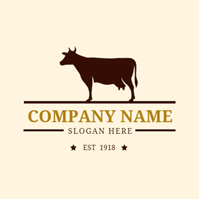 Free Cow Logo Designs Designevo Logo Maker