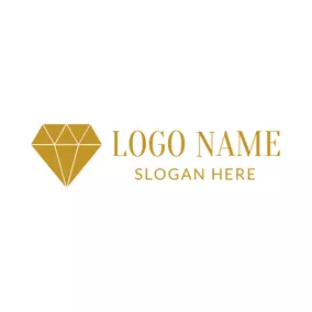 Accessory Logo Big Yellow Diamond logo design