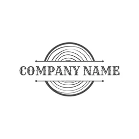 Joinery Logo Black and White Texture Wood logo design