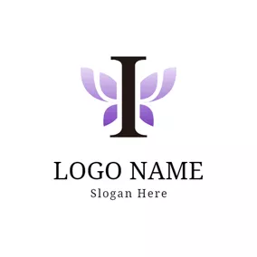 心理学ロゴ Blue and Black Psychology Tagline logo design
