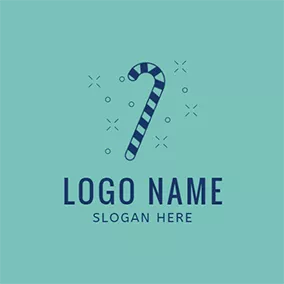 Logótipo De Decoração Blue and Green Sugar logo design