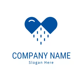 Medicine Logo Blue Capsule and Medicine logo design