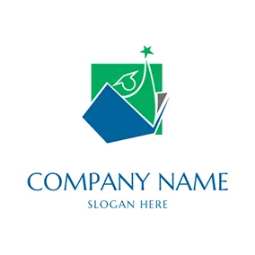 Graduate Logo Book Student Studying Learning logo design