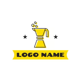 Automatic Logo Bubble and Flat Blender logo design