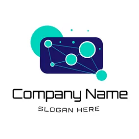 Rectangle Logo Circle Screen Structure Informatica logo design