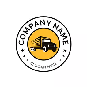 越野logo Circle Truck and Cargo logo design