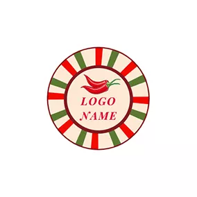 Chili Logo Color Annulus Vivid Chili logo design