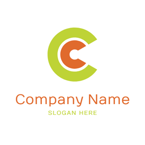 Colorful and Regular Letter C logo design