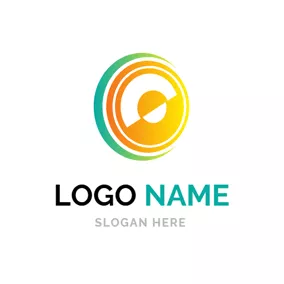 Colorful Logo Colorful Speaker Icon logo design