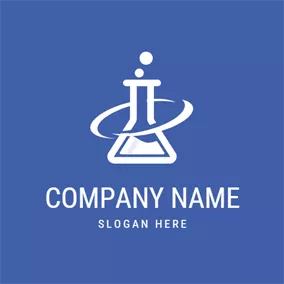 Bubbly Logo Container Bottle and Glassware logo design