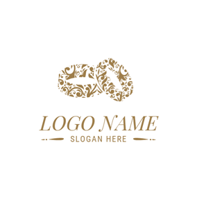 Free Wedding Logo Designs Designevo Logo Maker