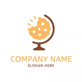 Combination Logo Creative Tellurion Crisp Cookie logo design