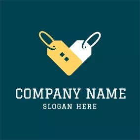 Logótipo Comercial Cross Yellow and White Ring Pull logo design