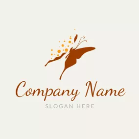 Butterfly Logo Decoration and Beautiful Butterfly logo design