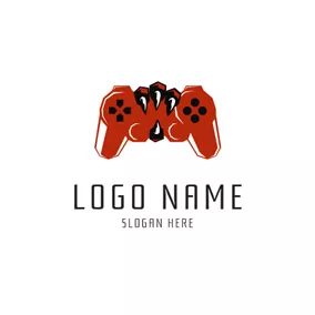 Control Logo Eagle Claw and Game Controller logo design