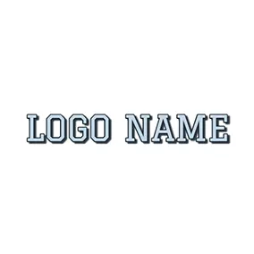 印刷　ロゴ Elegant Regular Shadow Font logo design