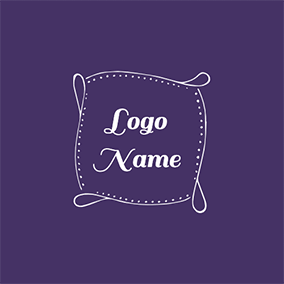 Signature Logo Folding Paper Simple Signature logo design