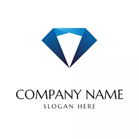 ファッション＆美容ロゴ Folding Sapphire Logo logo design