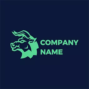 Head Logo Fortnite Bull Head logo design