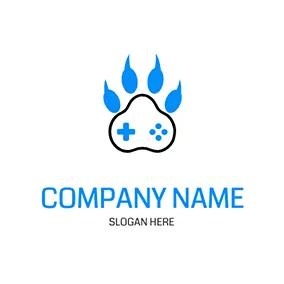 Paw Logo Fortnite Gamepad Paw logo design