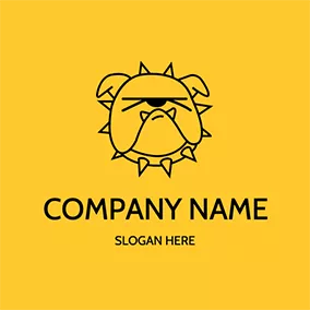 Design Logo French Bulldog Design logo design