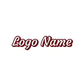 Italic Logo Fruity Script and Beautiful Cool Text logo design