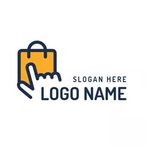 ビジネスロゴ Gorgeous Yellow Handbag logo design