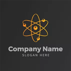 Logótipo Energia Gradient Core Energy Nuclear logo design