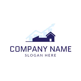 Werbung Logo Green and Blue Investment Building logo design