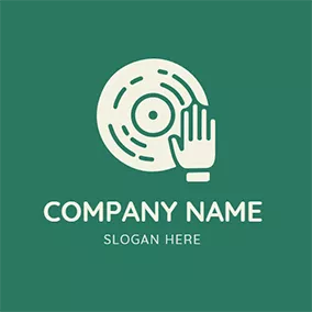 Exciting Logo Green and White CD logo design