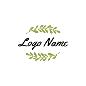 Green Branches and Leaves logo design