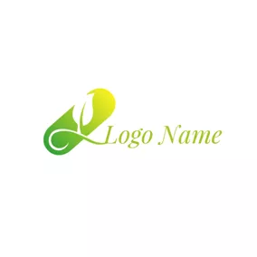 薬ロゴ Green Capsule and Physiotherapy logo design