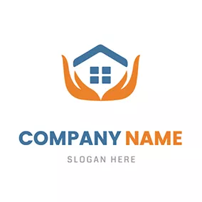 Prison Logo Hand House and Home Care logo design