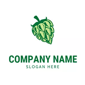 Beverage Logo Hop Icon logo design