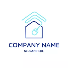 Mouse Logo House Mouse Sign Online logo design