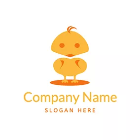 Chick Logo Incubation Little Chick logo design