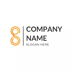 Agency Logo Infinite Line Letter S G logo design