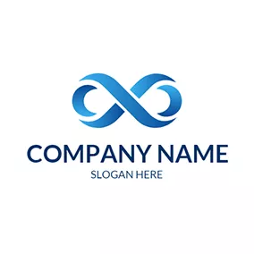 Future Logo Infinity Sign Math 3D Future logo design