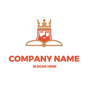 Design Logo King Crown Cartoon Royal logo design
