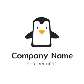 Logótipo De Pinguim Likable Penguin Toy Image logo design