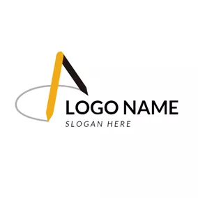 ロゴを描く Line and Divider Icon logo design