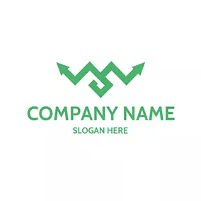 Design Logo Line Arrow Simple Forex logo design