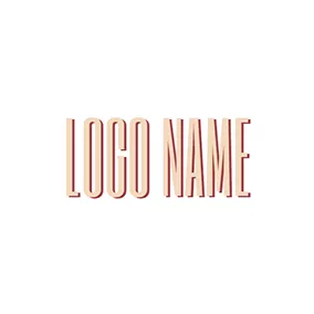 フェイスブックのロゴ Long and Thin Simple Font Style logo design