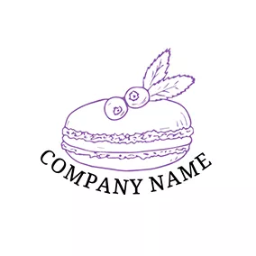 Macaron Logo Lovely Design Macaron logo design