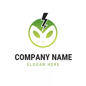 Image Logo Lovely Strange Face and Gaming logo design