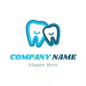 Happy Logo Lovely Teeth logo design