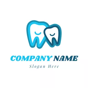 Green Logo Lovely Teeth logo design